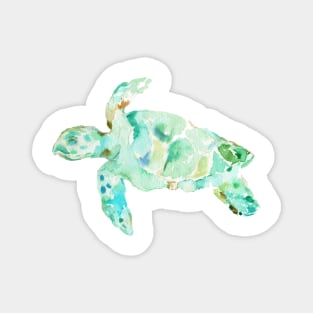 Sea Turtle by Jess Buhman Magnet