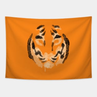 Dripping Tiger PAINT Tapestry