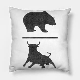 Bear Bull Pillow