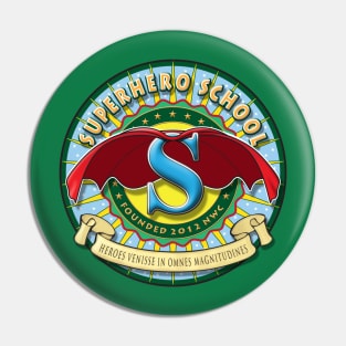 Superhero School Pin