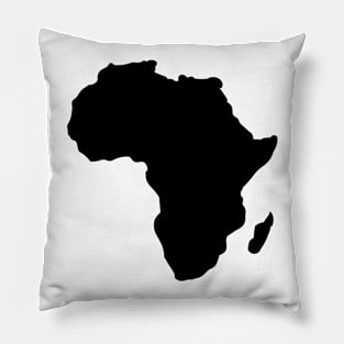 Map of Africa Pillow