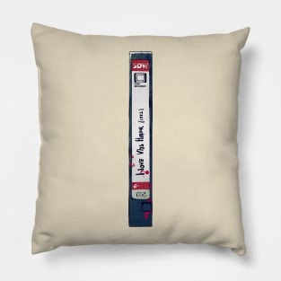 VHS horror 80s Pillow