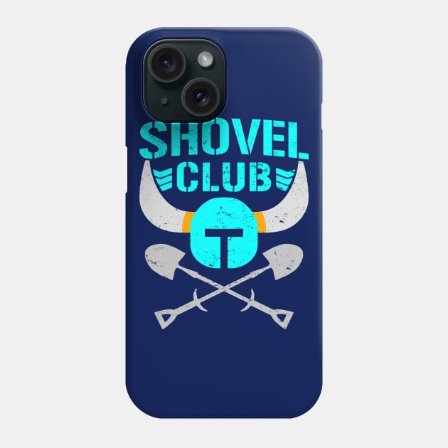 Shovel Club Phone Case by ClayMoore