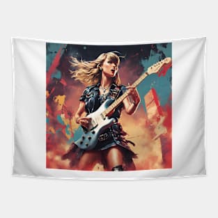 Taylor Swift vintage dnd style art Tapestry