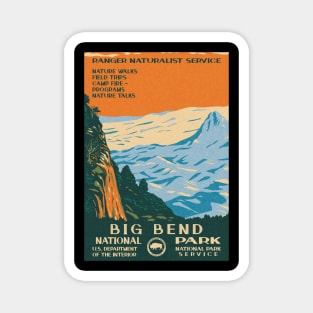 Big Bend National Park WPA Magnet