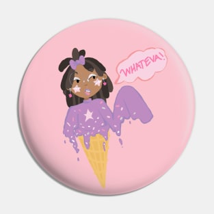 Ice Cream Girl - Whateva Pin