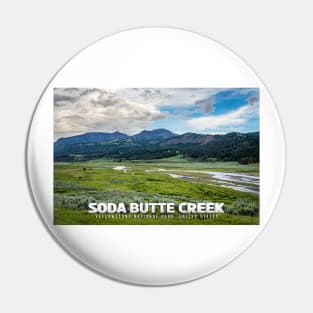 Soda Butte Creek Yellowstone Pin