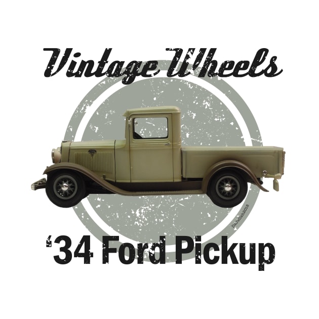 Vintage Wheels - '34 Ford Pickup by DaJellah