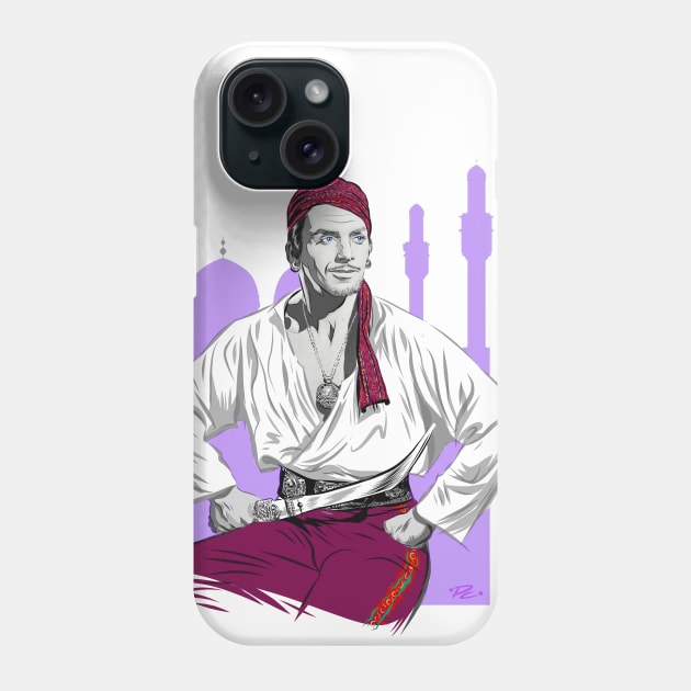 Douglas Fairbanks - An illustration by Paul Cemmick Phone Case by PLAYDIGITAL2020