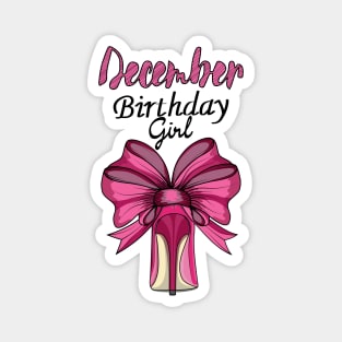 December Birthday Girl Magnet