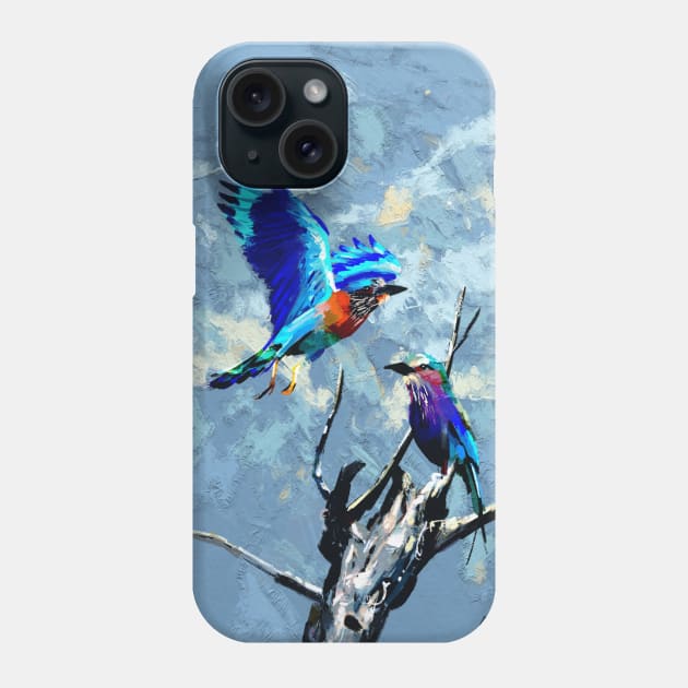 Birdy Phone Case by RodsArtPortal