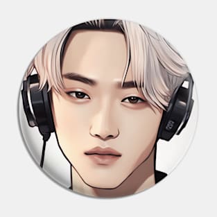 Ear to music Pin