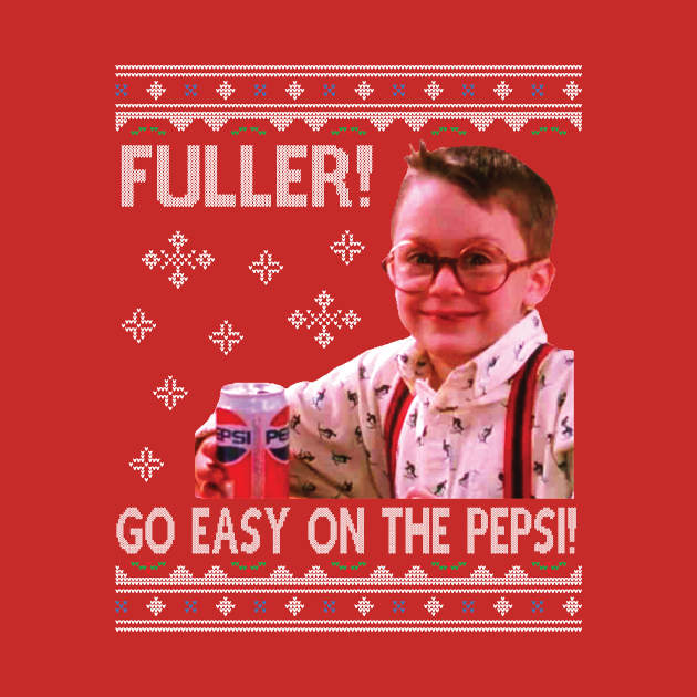 Discover Fuller Go Easy Home Alone Christmas Knit - Home Alone - T-Shirt