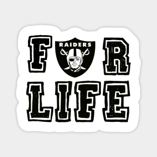 Raider For Life Magnet