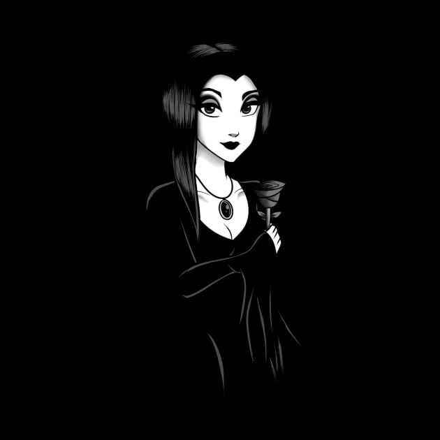 Morticia Addams by The Decadent Crypt