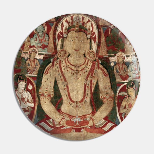 The Buddha Amitayus Attended by Bodhisattvas Pin by AlexMir