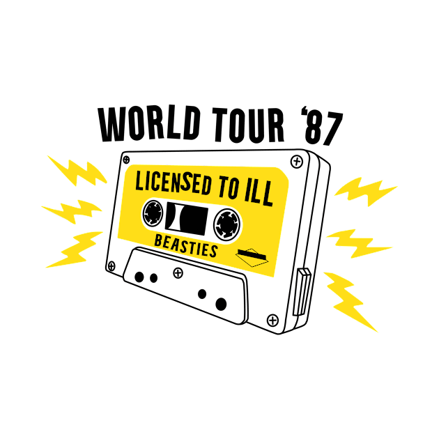 Beasties World Tour ‘87 by Fresh Fly Threads