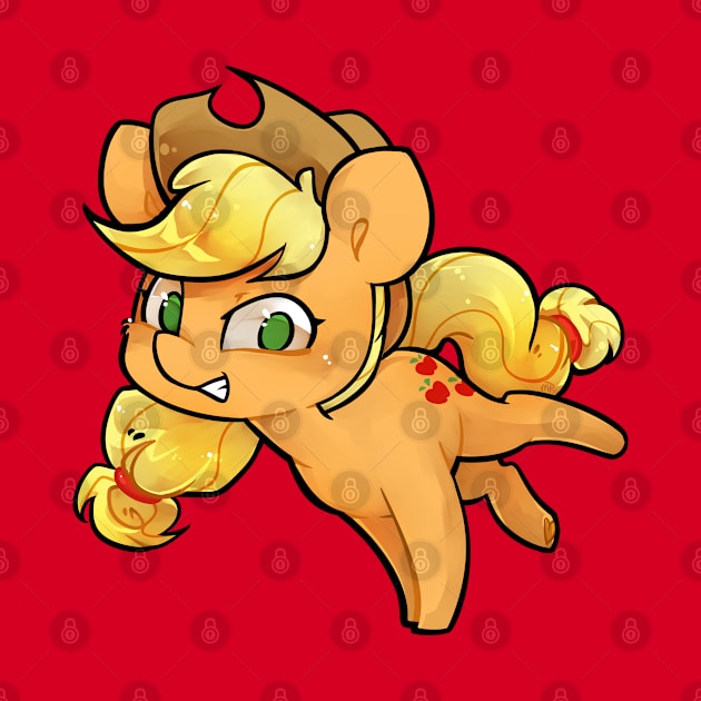 Applejack Chibi by MidnightPremiere