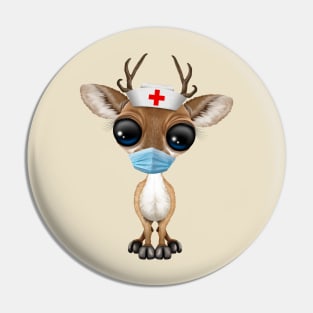 Cute Baby Deer Nurse Pin