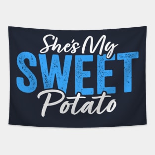 She's My Sweet Potato Tapestry