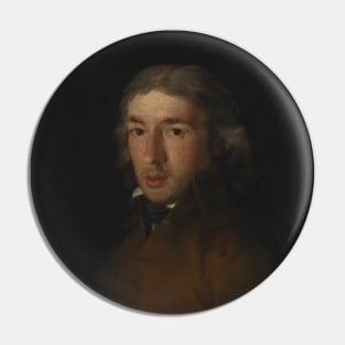 Portrait of Leandro Fernandez Moratin by Francisco Goya Pin