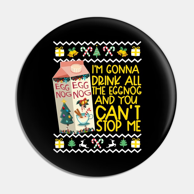 I'm Gonna Drink All The Eggnog And You Can't Stop Me! Pin by thingsandthings