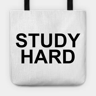 STUDY HARD Tote