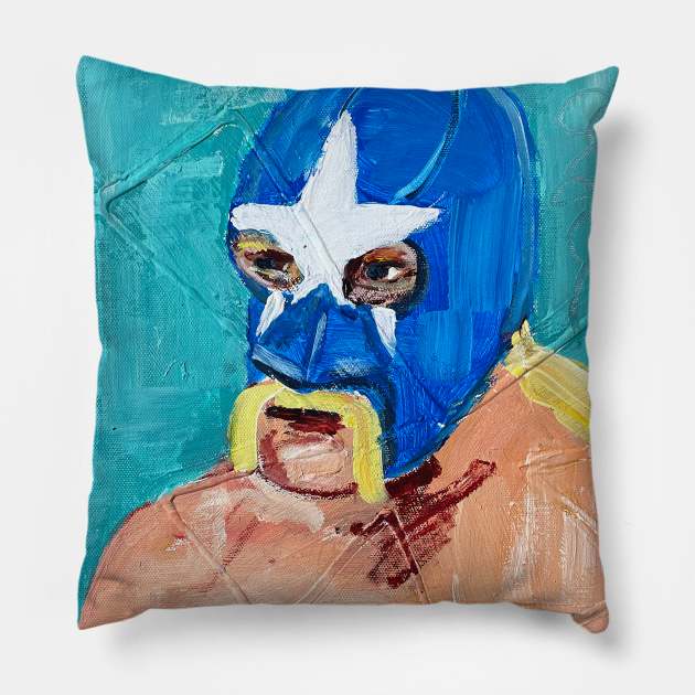 Mr America Pillow by ElSantosWorld