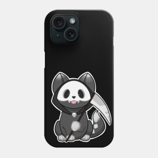 Grim Reaper cat Phone Case