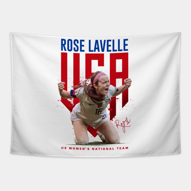 Rose Lavelle Tapestry by Juantamad