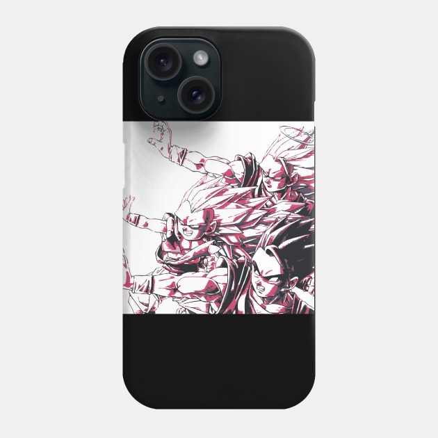 kamehame attack Phone Case by BarnawiMT