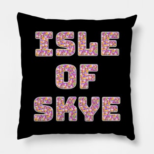 Flowery Isle of Skye Pillow