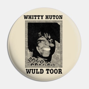 Whitty Hutton Halftone Pin