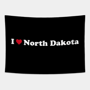 I ❤️ North Dakota Tapestry