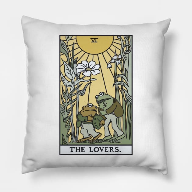 Frog and toad <3 Pillow by c-arlyb