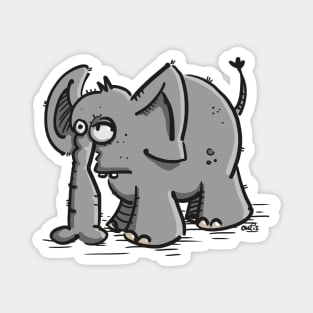 sTUPID ELEPHANT Magnet