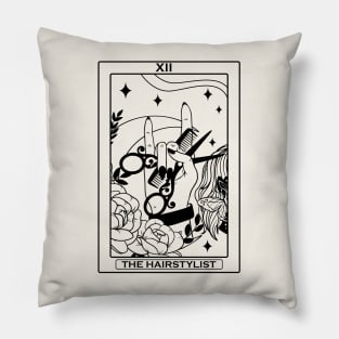 Tarot Card The Hairstylist Pillow