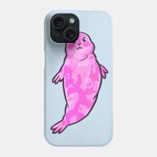 Pink Weddell Seal Phone Case