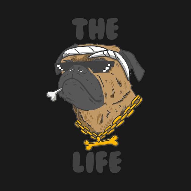 Pug Life by A.Delos Santos Artworks