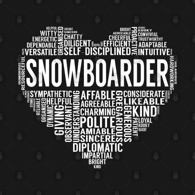 Snowboarder Heart by LotusTee