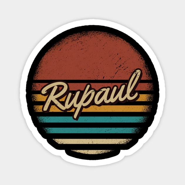 Rupaul Retro Magnet by JamexAlisa