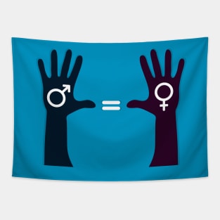 male female equality Tapestry