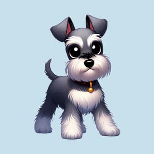 Cute Miniature schnauzer T-Shirt