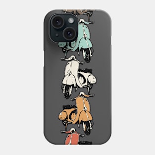 Piaggio Vespa scooter colors Phone Case