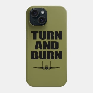 Turn and Burn Fighter Jet Phone Case