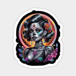 Catrina  - Dia De Los Muertos Magnet