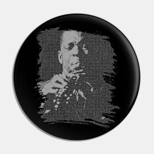 John Coltrane // Retro Poster Pin