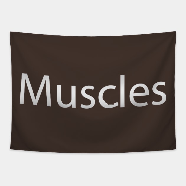 Muscles having arm muscles Tapestry by Geometric Designs