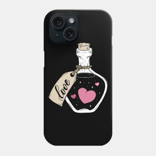 Love in a bottle Phone Case