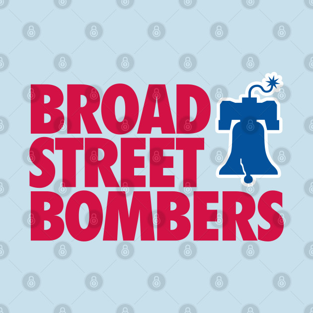 Discover Broad Street Bombers 1 - White - Phillies - T-Shirt